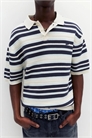 Поло из трикотажа в полоску от Stwd артикул 156494516
