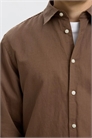 Рубашка из смешанного льна артикул 156635463