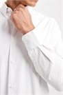Рубашка из эластичного поплина с зауженным кроем артикул 119223689
