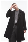 Свободный однобортный пальто артикул 135436880