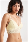 Бралетт с кружевом и удлиненной линией артикул 155394011