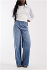 Джинсы Selma с высокой талией и широкими брючинами артикул 154694205