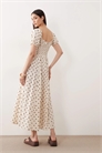 Пляжное платье макси с рукавами-буф и завязками спереди от Esmee артикул 153329387