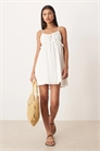 Пляжное мини-платье Esmee с завязками спереди и бретелями артикул 153329369