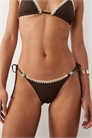Бикини-трусики Whitney с высоким вырезом и завязками по бокам артикул 153757734