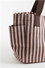 Сумка-тоут из полосатой парусины с множеством карманов артикул 154746805