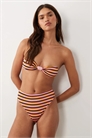 Бикини-трусики Sunnita Stripe Azores с высокой талией и высоким вырезом артикул 154050175