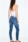 Джинсы с высокой талией D07 артикул 156521628