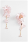Эффектные серьги-подвески с цветочными мотивами от Chicflora артикул 154328058
