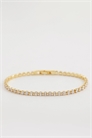 Браслет из кристаллов в стиле теннис артикул 153837009