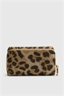 Кошелек с жаккардовым леопардовым принтом артикул 155848910