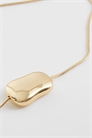 Короткое колье с лаконичным кулоном в виде капли артикул 155539797