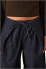 Брюки-кюлоты с завязкой на талии артикул 151957962