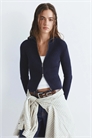 Кардиган на молнии артикул 156521363