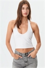 Топ-кроп с бретелями артикул 148701500