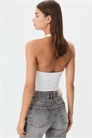 Топ-кроп с бретелями артикул 148701500