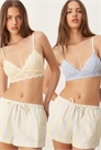 Набор из 2-х бюстгальтеров-бралетт с длинными бретелями артикул 142540477
