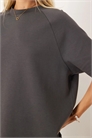 Футболка с рагланными рукавами и перекрещивающимся вырезом co-ord артикул 148035196