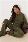 Свободная вязаная толстовка с капюшоном co-ord артикул 149248936