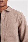 Текстурированная рубашка с шерстью co-ord артикул 149137017