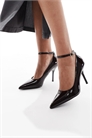 Туфли на каблуке с ремешком на щиколотке артикул 150706271