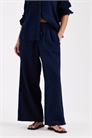 Брюки с широкими брючинами из ткани «сирсакер» co-ord артикул 155216734