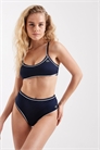 Бикини-трусики с контрастной окантовкой артикул 155117012