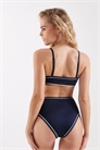 Бикини-трусики с контрастной окантовкой артикул 155117012