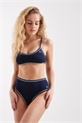 Бикини-трусики с контрастной окантовкой артикул 155117012