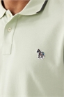 Поло с логотипом в виде зебры и прямым кроем артикул 154213205