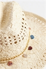 Соломенная шляпа с мотивом в виде монеты артикул 155524943