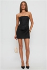 Мини-платье-бандо с драпировкой на талии от Jenevieve артикул 153364453
