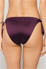 Блестящие гламурные бикини-трусики «Бордо» артикул 156517971