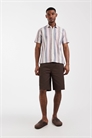 Летняя рубашка с коротким рукавом и полосками от Portwell артикул 154715294