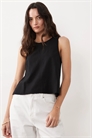 Топ из смесовой ткани артикул 155470661