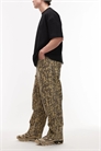 Брюки прямого кроя из канваса с узором «таос» артикул 155091475