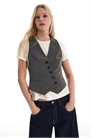 Жилет в полоску артикул 156398078