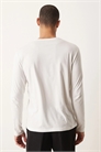 Футболка с длинными рукавами из хлопка SUPIMA премиум-класса, прямой крой артикул 148450704