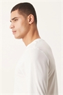 Футболка с длинными рукавами из хлопка SUPIMA премиум-класса, прямой крой артикул 148450704