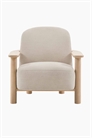Кресло с деревянным каркасом и мягкой обивкой артикул 1360021001