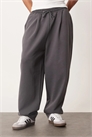 Джоггеры премиум-класса с широкими брючинами и плотной тканью артикул 147787715