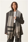 Шарф Isla с тартановым узором и пряжкой артикул 150037759