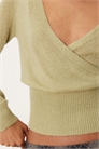 Вязаный топ с запахом Nilza артикул 154115951
