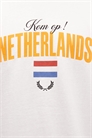 Футболка свободного кроя с изображением сборной Нидерландов по футболу артикул 154636776