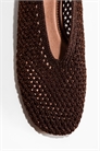 Плетеные балетки артикул 1319565002