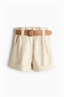 Шорты из бумажного мешка из смесовой ткани артикул 1322711003