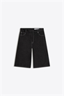 Очень широкие джинсовые шорты-бермуды артикул 156586265