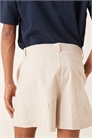 Стильные шорты из смешанного льна артикул 139728697