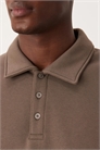 Толстовка-поло из смешанной ткани с хлопком артикул 154179326
