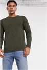 Свитер Essentials с рукавами реглан, цвет хаки артикул 1787757